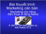 Đề tài Marketing cho hãng điện thoại di động Nokia