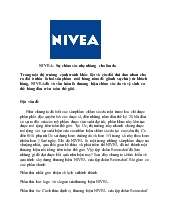 Marketting: Cách thức định vị thương hiệu của Nivea