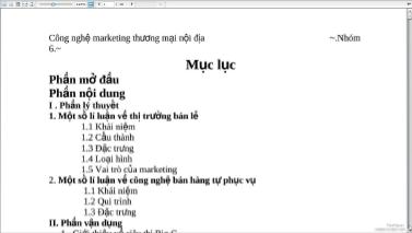 Tiểu luận Marketing thương mại nội địa: Công nghệ bán hàng tự phục vụ