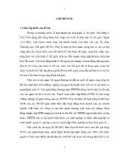 Đề tài Giải pháp mở rộng thị phần thanh toán hàng xuất khẩu của Ngân hàng công thương Việt Nam trong bối cảnh gia nhập WTO