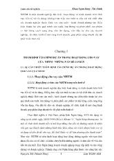 Luận văn Thẩm định tài chính dự án trong hoạt động cho vay của ngân hàng thương mại Những vấn đề cơ bản