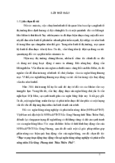 Đề tài Thực trạng hoạt động huy động vốn tại ngân hàng nông nghiệp và phát triển nông thôn Bắc Sông Hương tỉnh Thừa Thiên Huế