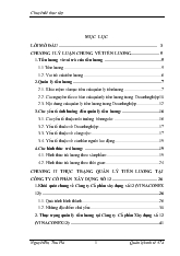 Đề tài Hoàn thiệc công tác quản lý tiền lương tại Công ty Cổ phần Xây dựng số 12 (VINACONEX 12