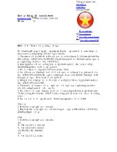 Bài tập kế toán hay