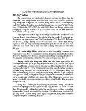 Cán cân thương mại của Việt Nam 2009