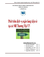 Chuyên đề Phát triển dịch vụ ngân hàng điện tử tại các ngân hàng thương mại Việt Nam