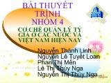 Đề tài Cơ chế quản lý tỷ giá ở các nước và Việt Nam hiện nay