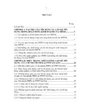 Đề tài Một số giải pháp nâng cao chất lượng cán bộ tín dụng cho chi nhánh ngân hàng nông nghiệp và phát triển nông thôn Sài Gòn