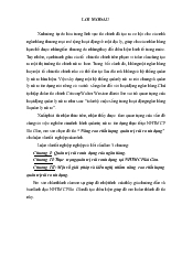Đề tài Nâng cao chất lượng quản trị rủi ro tín dụng tại ngân hàng thương mại cổ phần Sài Gòn