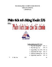 Đề tài Phân tích tài chính công ty cổ phần đầu tư phát triển đô thị và khu công nghiệp Sông Đà