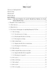 Đề tài Quản trị rủi ro ở các ngân hàng thương mại Việt Nam