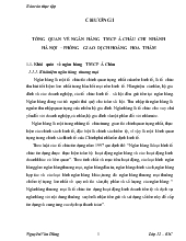 Đề tài Thực trạng và rủi ro cho vay tại phòng giao dịch Hoàng Hoa Thám