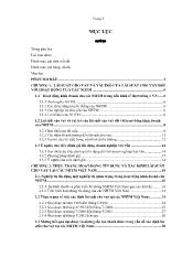Đề tài Xây dựng phương pháp xác định lãi suất cho vay qua đánh giá tín dụng doanh nghiệp phù hợp với Ngân hàng thương mại Việt Nam