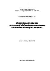 Luận văn Giải pháp vận dụng phương thức tài trợ dự án để mở rộng tín dụng trung dài hạn tại các ngân hàng thương mại Việt Nam hiện nay