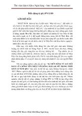 Sự biến động tỷ giá hối đoái của đồng yên nhật với đồng dollar mỹ trong thời gian 10 năm qua