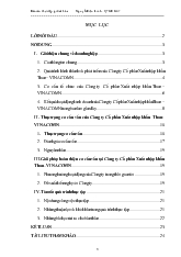 Đề tài Phân tích cơ cấu vốn tại công ty cổ phần xuất nhập khẩu than – Vinacomin giai đoạn 2008 - 2010