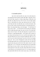 Đề tài Chính sách hỗ trợ phát triển doanh nghiệp nhỏ và vừa ngoài quốc doanh vùng Đồng Bằng Sông Cửu Long