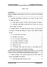 Khóa luận Một số biện pháp nhằm hạ giá thành sản phẩm xây lắp tại Công ty Xây lắp vật liệu xây dựng An Dương