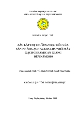 Khóa luận Xác lập thị trường mục tiêu của sản phẩm gạch Acera cho nhà máy gạch Ceramic An Giang