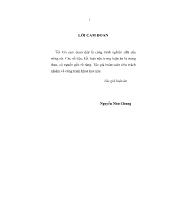 Đề tài Quá trình hoàn thiện các chính sách thúc đẩy phát triển làng nghề ở tỉnh Bắc Ninh giai đoạn từ 1997 đến 2003 - Thực trạng, kinh nghiệm và giải pháp