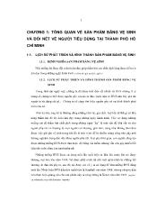 Đề xuất chiến luợc phát triển sản phẩm mới chăm sóc vệ sinh phụ nữ tại Tp Hồ Chí Minh