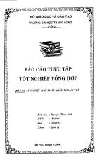 Báo cáo Thực tập tại Xí nghiệp may xuất khẩu Thanh Trì