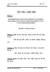 Đề tài Hoàn thiện công tác kế toán bán hàng và xác định kết quả kinh doanh tại công ty cổ phần phân phối máy tính vietpc - Chi nhánh Thanh Hoá