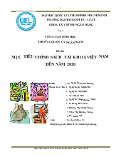 Đề tài Mục tiêu chính sách tài khoá Việt Nam đến năm 2020