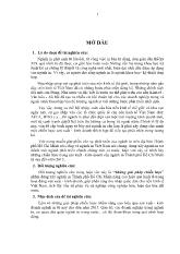 Đề tài Những giải pháp chiến lược nhằm dựng xây ngành in Thành phố Hồ Chí Minh
