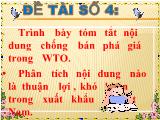 Đề tài Phân tích nội dung nào là thuận lợi, khó khăn trong xuất khẩu ở Việt Nam