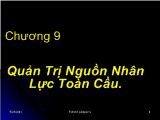 Đề tài Quản trị nguồn nhân lực toàn cầu