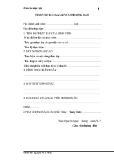 Đề tài Thực tập môn học tại ngân hàng thương mại cổ phần An bình (ABBANK) chi nhánh Thái Nguyên