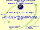 Khóa luận Một số giải pháp nhằm hoàn thiện công tác quản lý và dịch vụ đô thị Na Hang 2010”