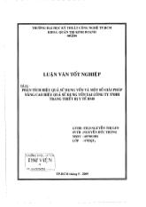 Luận văn Phân tích hiệu quả sử dụng vốn và một số giải pháp nâng cao hiệu quả sử dụng vốn tại công ty TNHH trang thiết bị y tế BMS