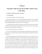 Quản trị công ty đại chúng trong mối quan hệ với xác suất vỡ nợ đối với các công ty niêm yết trên thị trường chứng khoán Việt Nam
