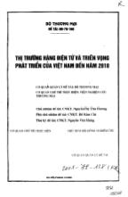 Thị trường hàng điện tử và triển vọng phát triển của Việt Nam đến năm 2010
