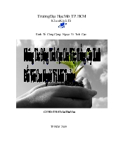 Tiểu luận Kinh tế công - Yếu tố ngoại vi: cây xanh
