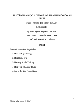 TQM_Total quality management_Quản lí chất lượng toàn diện