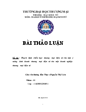Đề tài Hoạch định chiến lược thương mại điện tử cho một ý tưởng kinh doanh thương mại điện tử cho BKAV