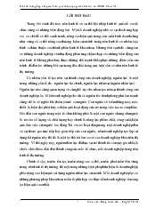 Đề tài Một số biện pháp nâng cao hiệu quả sử dụng nguồn nhân lực tại Xí nghiệp xếp dỡ Chùa Vẽ