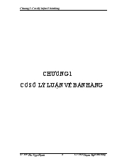 Đề tài Một số giải pháp nhằm phát triển hoạt động bán hàng tại doanh nghiệp tư nhân kinh doanh vàng bạc đá quý Hồng Nguyên