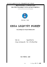 Đề tài Tái cấu trúc nguồn nhân lực nhằm phù hợp với chiến lược kinh doanh tại Xí nghiệp xếp dỡ Hoàng Diệu – Cảng Hải Phòng