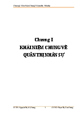 Một số giải pháp nhằm hoàn thiện công tác quản trị nhân sự tại công ty TNHH S & HV