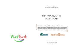 Tinh hoa của quản trị ducker