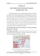 Chương 15: Phát triển mạng lưới xe buýt TP Hồ Chí MInh giai đoạn 2011 – 2015