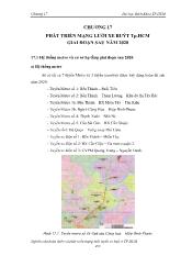 Chương 17: Phát triển mạng lưới xe buýt TP Hồ Chí Minh giai đoạn sau năm 2020