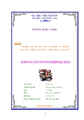 Khóa luận Tìm hiểu nhu cầu đào tạo và tập huấn về sử dụng máy nông nghiệp của huyện Tràng Định tỉnh Lạng Sơn