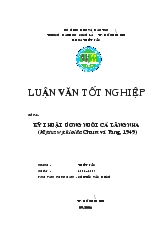 Kỹ thuật ương nuôi cá lăng Nha (mystus wyckioides chaux và fang, 1949)