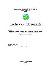 Luận văn Khảo sát đặc điểm hình thái và sự lai tạo giữa ếch đồng Việt Nam (Rana rugulosa) và ếch Thái Lan (Ranna tigerina tigrina)