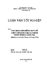 Luận văn Xác định thời điểm thay thế trùn chỉ bằng thịt cá trong ương nuôi cá lăng nha (Mystus wyckioides)